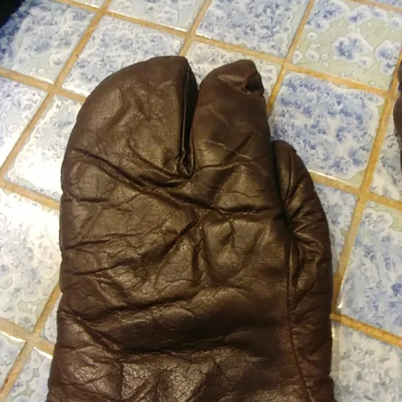 Authentic WW2 aviator gloves - Picture 3 of 4